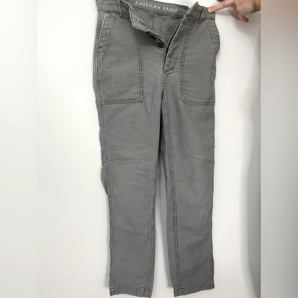 AE highest waist 90s waist boyfriend pants